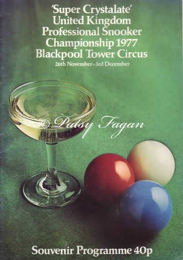 Patsy Fagan won the 1977 UK Championships